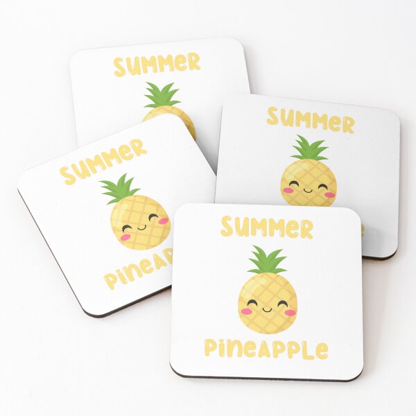 Item preview, Kawaii Summer Pineapple. designed and sold by MonkeyBizness.