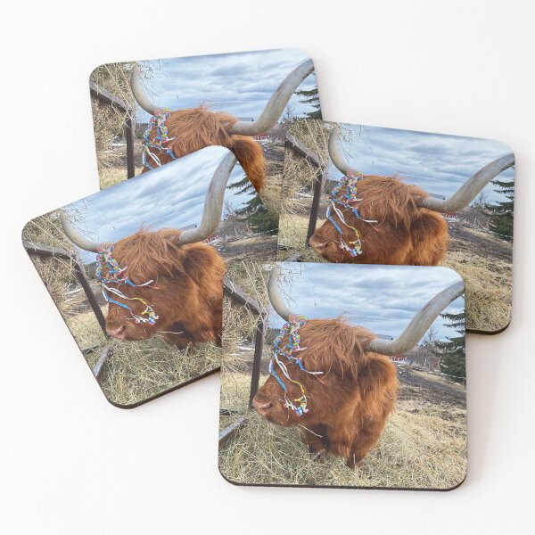 Artikelvorschau, Scottish Highland Cattle Cow 3318 entworfen und verkauft von SaarelaHighland.