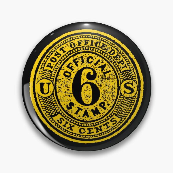 Item preview, Vintage US 6 cents Postage Stamp designed and sold by ColdCityDesign.