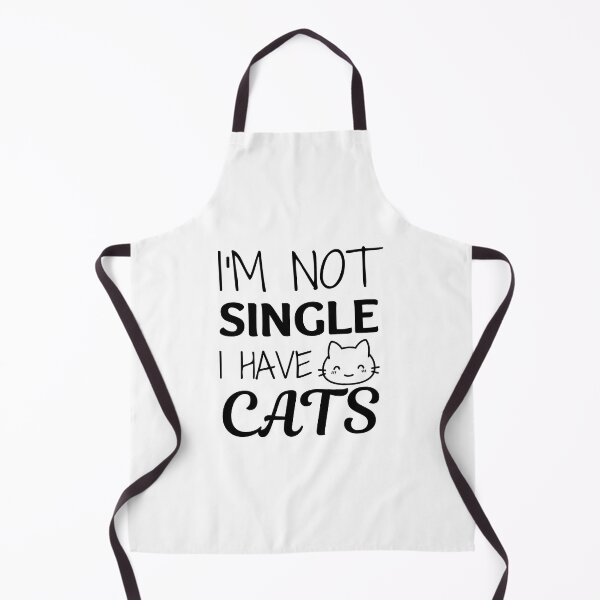 Item preview, I'm not single I have cats designed and sold by GoaTeeGram.