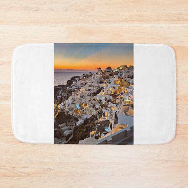 Item preview, Oia, Greece, Sunset, Mediterranean Village designed and sold by newburyboutique.