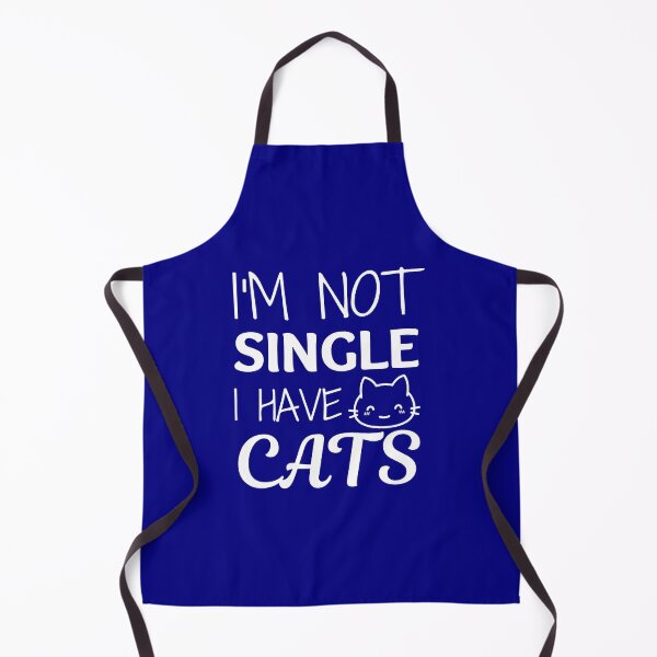 Item preview, I'm not single I have cats designed and sold by GoaTeeGram.