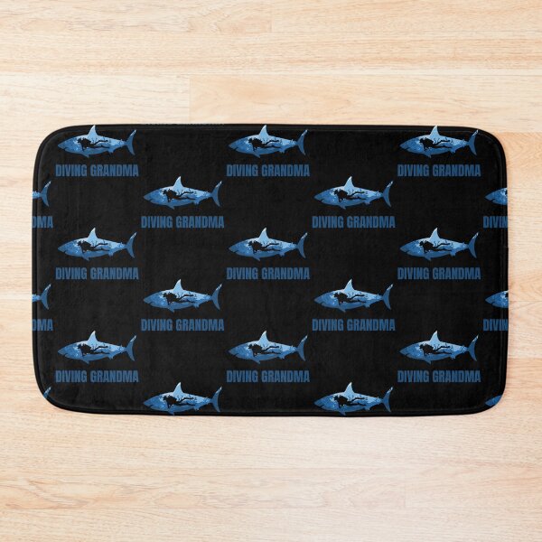 Item preview, Diving Grandma Women Diver Shark Scuba Diver Grandma designed and sold by Zaidan16.