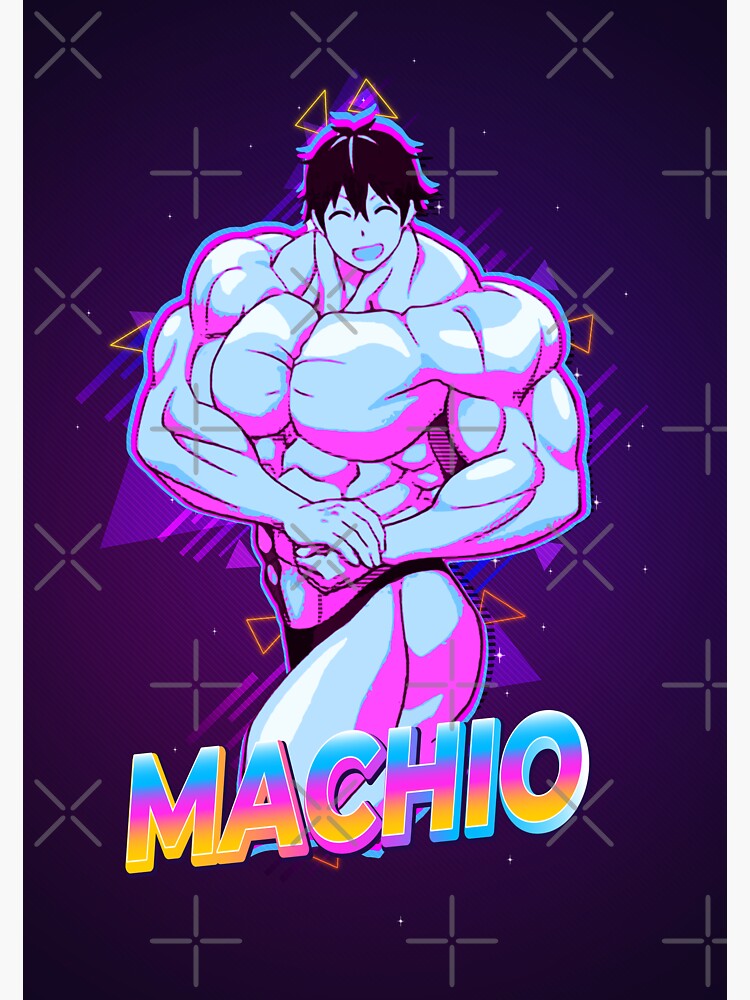 Machio Naruzo Dumbbell Nan Kilo Moteru Sticker For Sale By