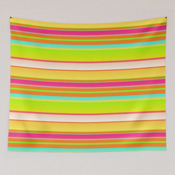Item preview, Bright autumn colors striped | Bright autumn striped designed and sold by lausn.