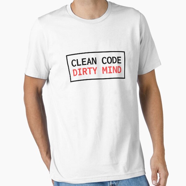 Item preview, Clean Code Dirty Mind designed and sold by lukassfr.