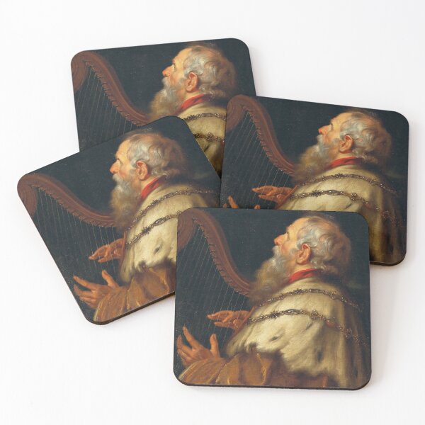 Item preview, King David Playing the Harp | Peter Paul Rubens | 1630 Renaissance Biblical Art designed and sold by CJET.