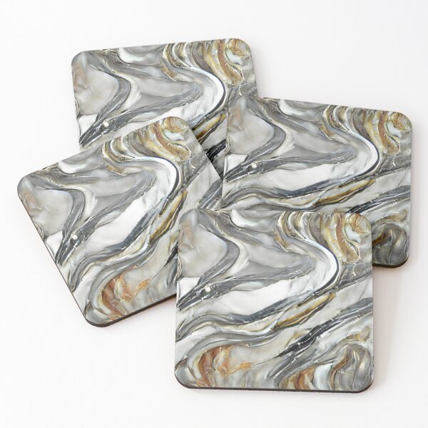 Item preview, Nessie's marbled stone monochromatic original art designed and sold by Surrealarts727.