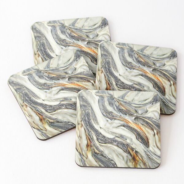 Item preview, Nessie's marbled stone monochromatic original art designed and sold by Surrealarts727.