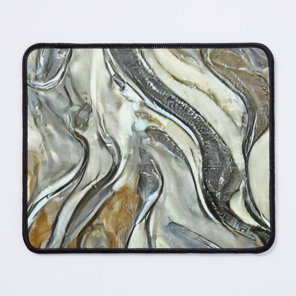 Item preview, Nessie's marbled stone monochromatic original art designed and sold by Surrealarts727.