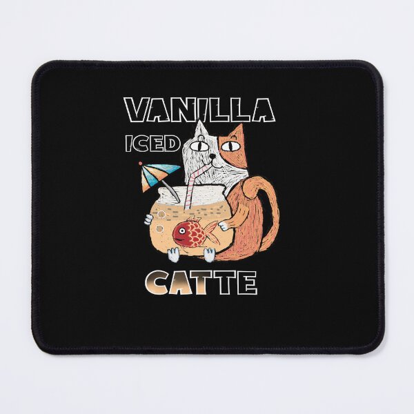 Item preview, Vanilla Iced CATte Funny Caffeine Addict Cat designed and sold by Mrspink16.