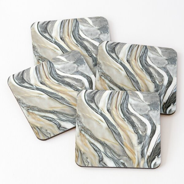 Item preview, Nessie's marbled stone monochromatic original art designed and sold by Surrealarts727.
