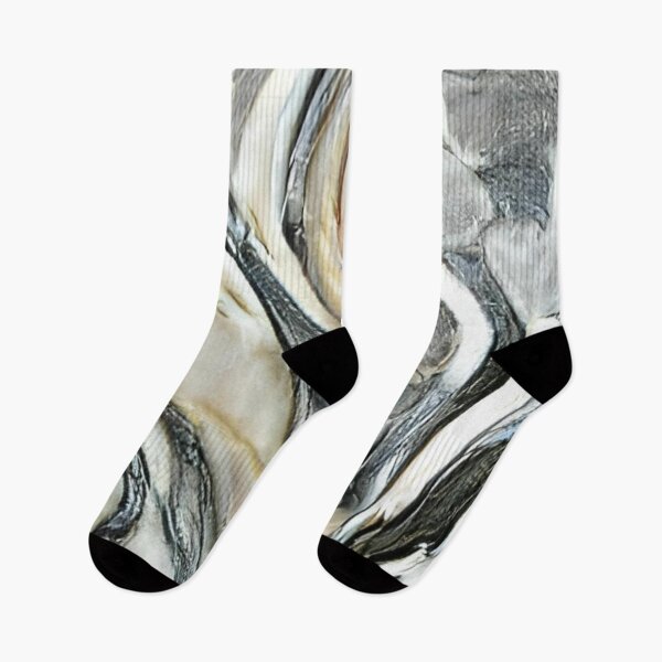Item preview, Nessie's marbled stone monochromatic original art designed and sold by Surrealarts727.
