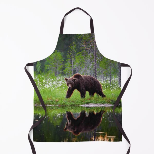 Item preview, The pose  after sunset. Brown bear designed and sold by Jouko Lehto Photography.