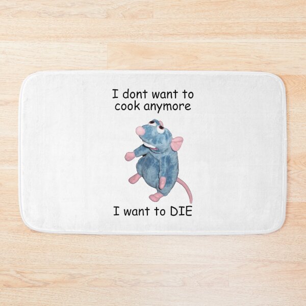 Item preview, I don't want to cook anymore I want to die designed and sold by margeretelser.