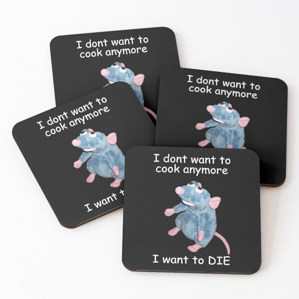 Item preview, I don't want to cook anymore I want to die designed and sold by margeretelser.