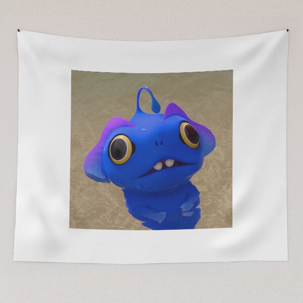 Item preview, the blue cute sea beast designed and sold by izaiahmaggio.