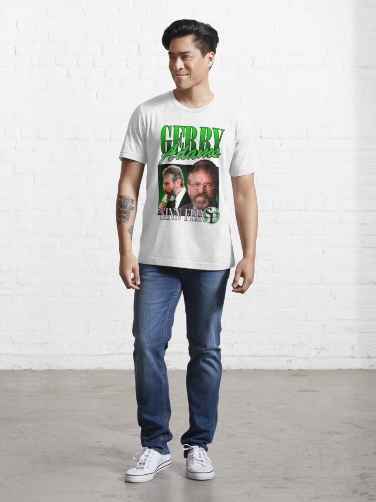 Gerry Adams Sinn Féin Vintage t-shirt Essential T-Shirt for Sale by  westonoconnor
