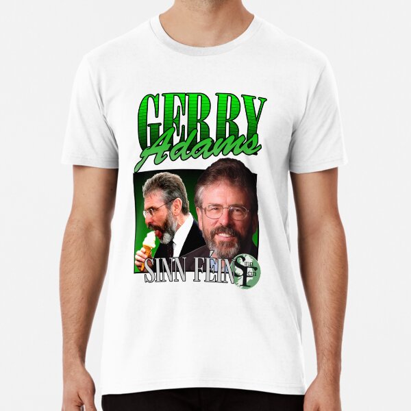 Item preview, Gerry Adams Sinn Féin Vintage t-shirt designed and sold by westonoconnor.