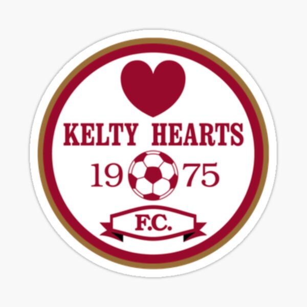 "Kelty Hearts football club ." Sticker for Sale by GREYSEFY Redbubble