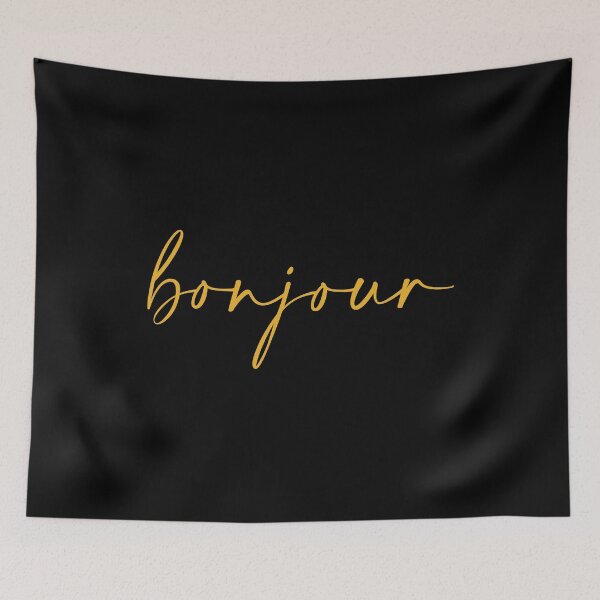 Item preview, Bonjour designed and sold by Silly Lily.