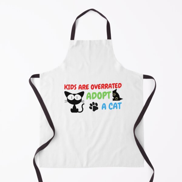 Item preview, Kids Are Overrated Adopt A Cat, cute cats designed and sold by PrintLess-77.
