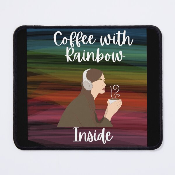 Item preview, Coffee With Rainbow Inside designed and sold by rebel-store21.