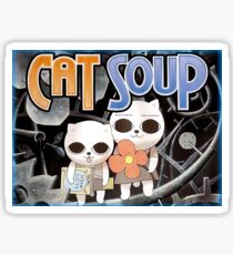 Cat Soup Sticker