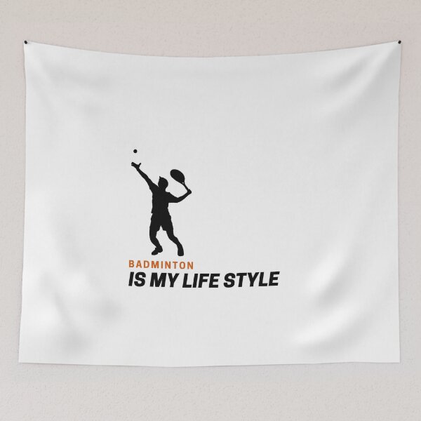 Item preview, Badminton is my life style  designed and sold by dineshshop1.