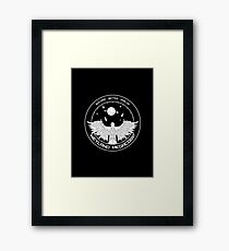 Terraforming project patch mission mono Framed Print