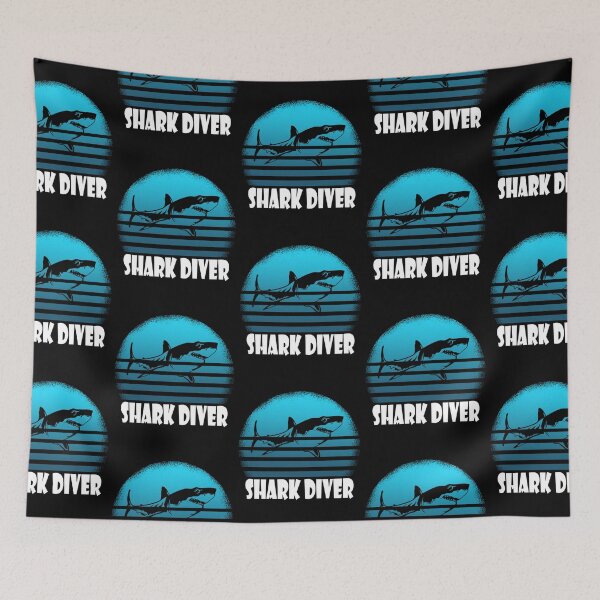 Item preview, Scuba Diving Dive Shark Diver Down Shark Diver designed and sold by Zaidan16.
