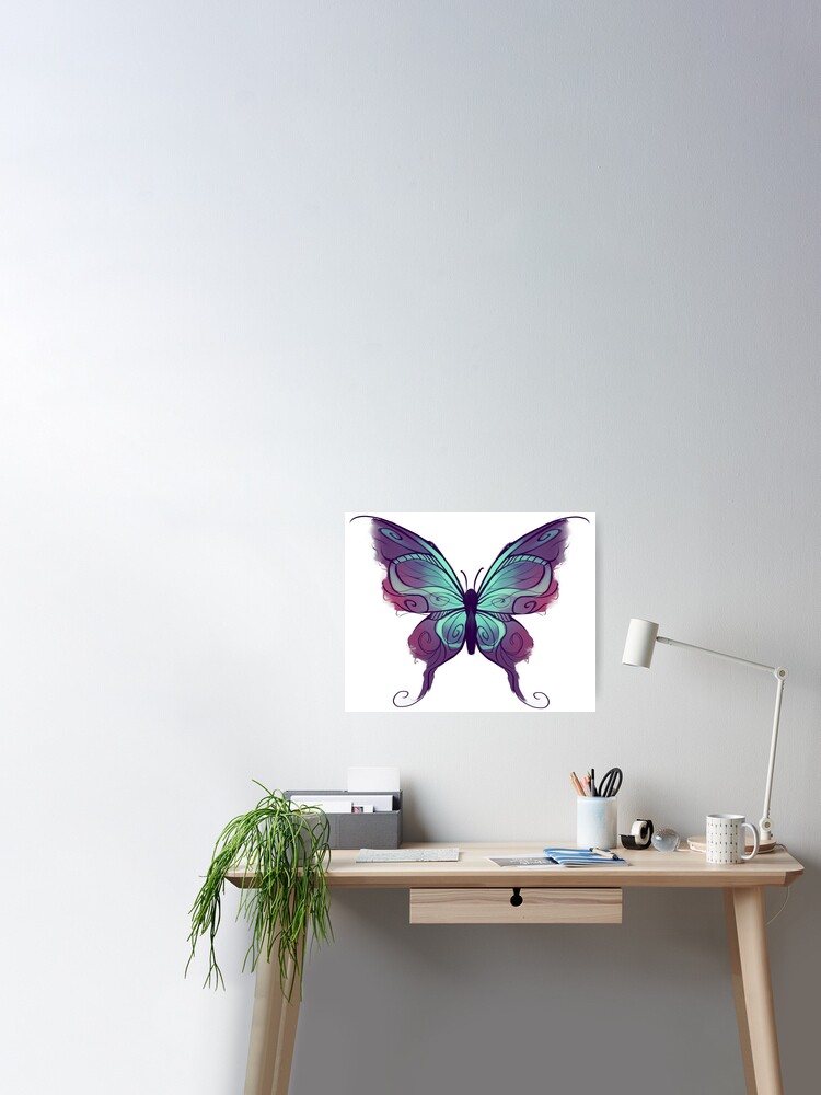 Butterfly Decal - Fantasy Butterfly Sticker