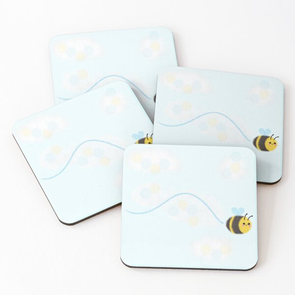 Item preview, Cute Happy Bee designed and sold by LeopardyNonsense.