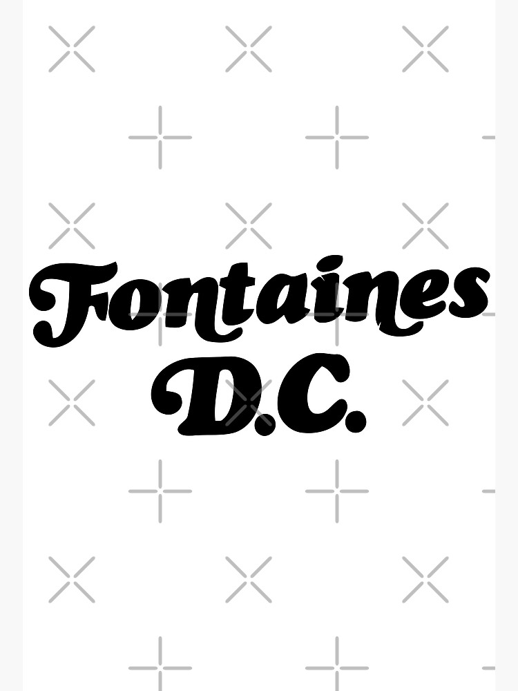 Poster Toile Vintage Fontaines DC - Déco Murale Salon/Chambre - 30 X 45 Cm - Style Sans Cadre - 8