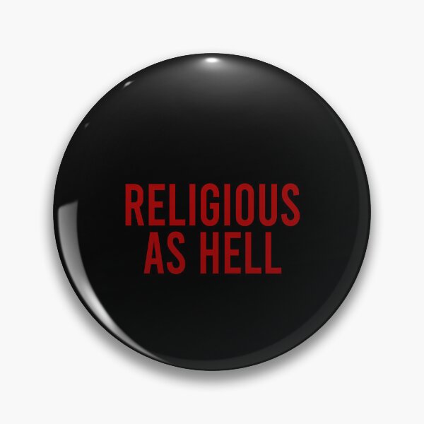 Item preview, Religious as hell designed and sold by addylolanden.