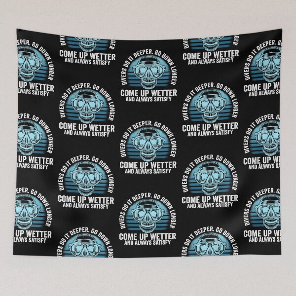 Item preview, Scuba Diving Do It Deeper Go Down Longer Come Up Wetter Diver designed and sold by Zaidan16.