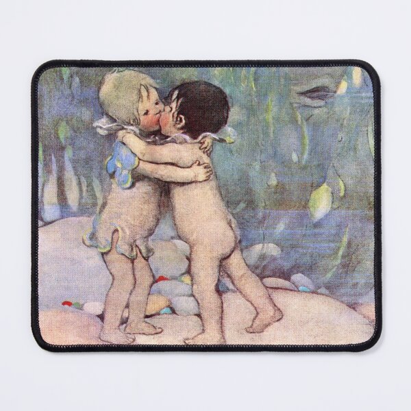 Item preview, A Water Baby by Jessie Willcox Smith designed and sold by vintage-art.