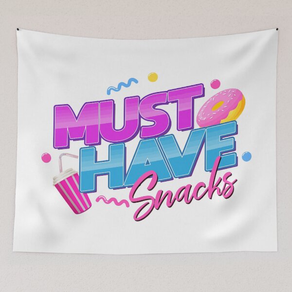 Item preview, Morejstu Merch More Jstu Must Have Snacks designed and sold by RommaniShop.