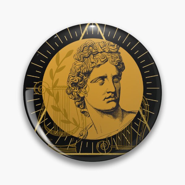 Item preview, Golden Apollo - Greek God, God of music, poetry and light designed and sold by AmphoraGhost.