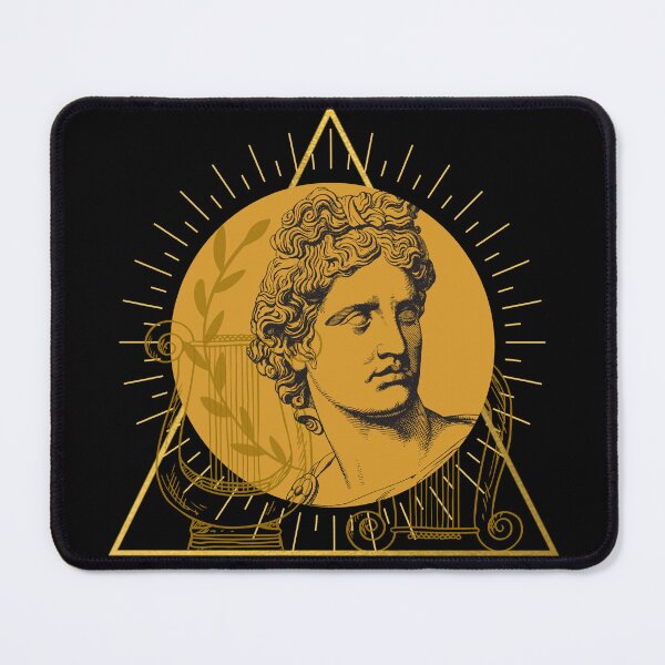 Item preview, Golden Apollo - Greek God, God of music, poetry and light designed and sold by AmphoraGhost.