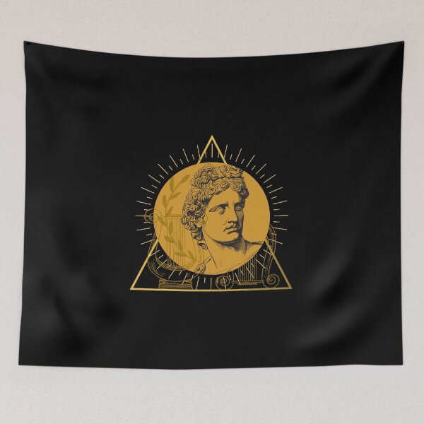 Item preview, Golden Apollo - Greek God, God of music, poetry and light designed and sold by AmphoraGhost.