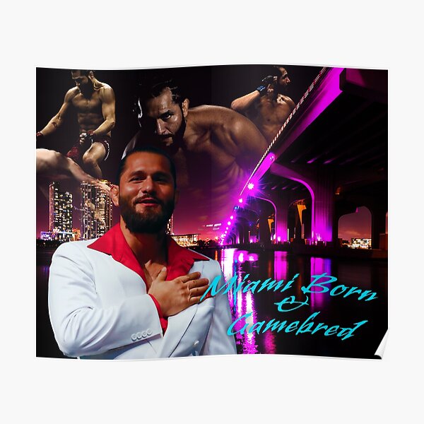 Gamebred Masvidal Poster For Sale By Artofwarmma Redbubble 