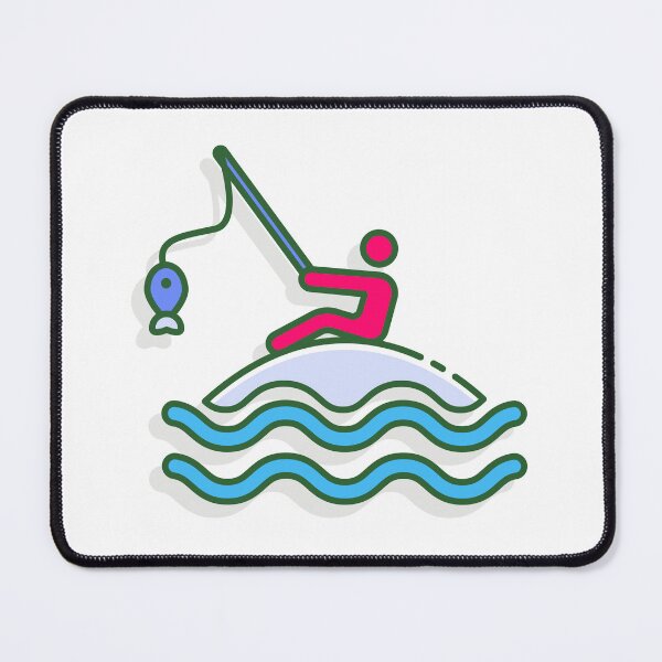 Item preview, fishing t-shirt | fishing man t-shirt designed and sold by KARTICK DUTTA.