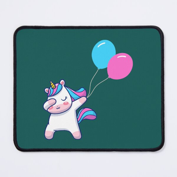 Item preview, Cute Unicorn Dabbing With Balloons designed and sold by MoaaStore.