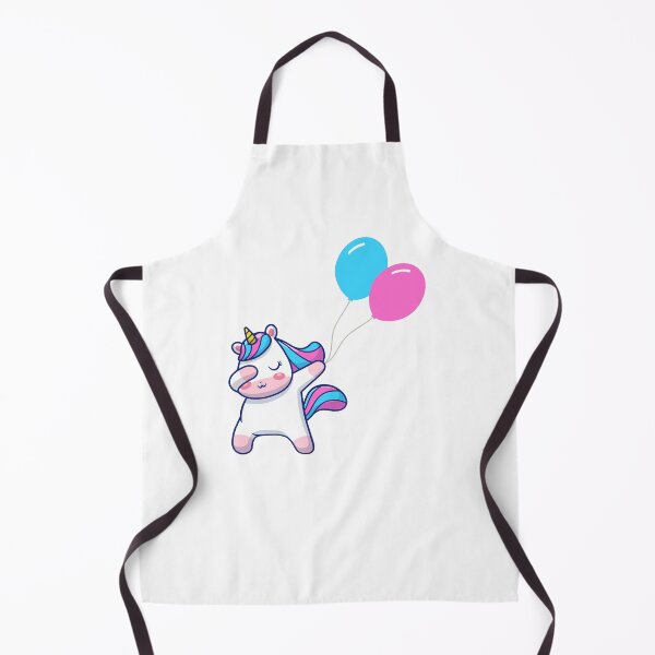 Item preview, Cute Unicorn Dabbing With Balloons designed and sold by MoaaStore.
