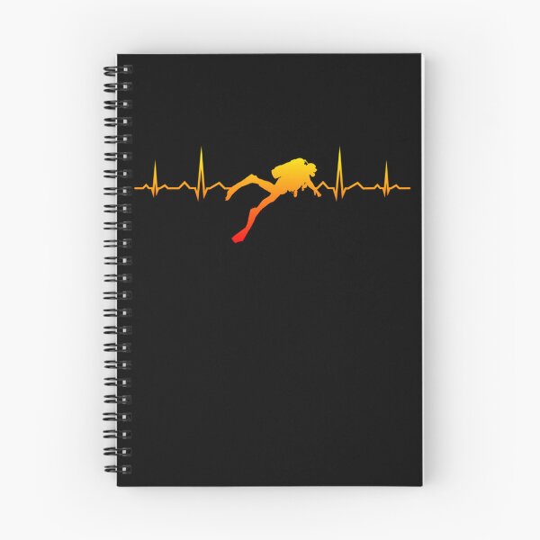 Item preview, Diving Heartbeat Diver Men Ladies Scuba Diver designed and sold by Zaidan16.