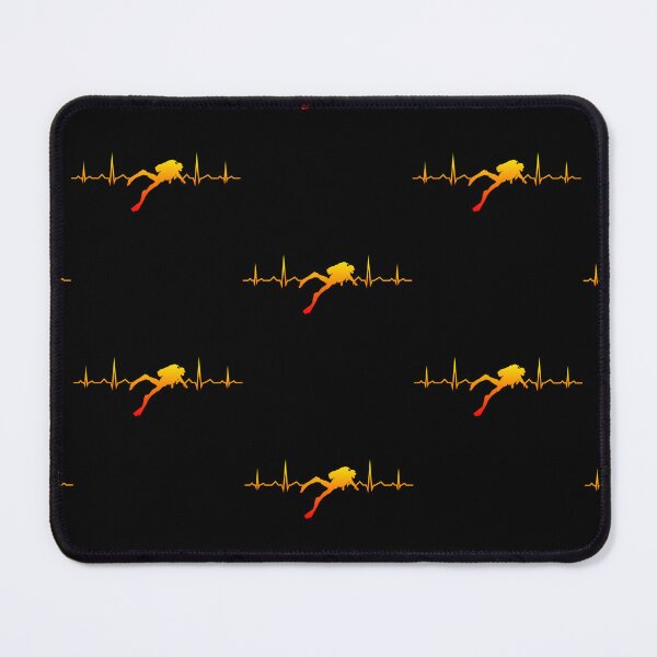 Item preview, Diving Heartbeat Diver Men Ladies Scuba Diver designed and sold by Zaidan16.