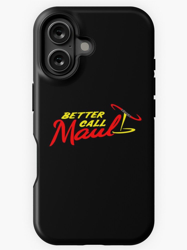 Imagen 1 de 4, Funda de iPhone con la obra Mejor llamar a Maul, diseñada y vendida por tmilorey.