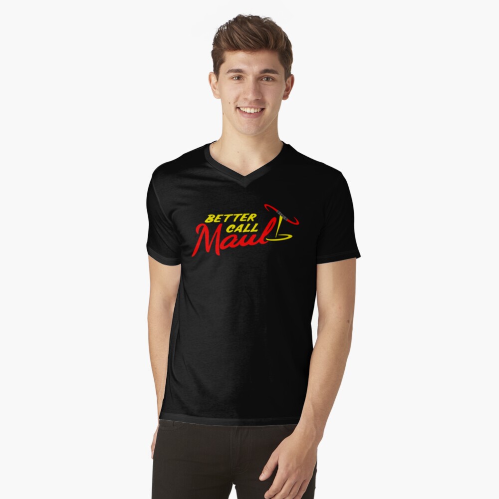 Vista previa del artículo con la obra «Camiseta de cuello en V», diseñado y vendido por tmilorey.