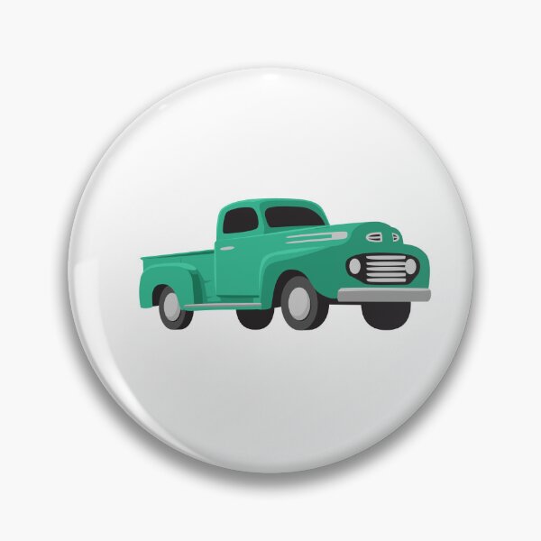 Item preview, Classic Pickup Truck | Teal Green designed and sold by Teenker.